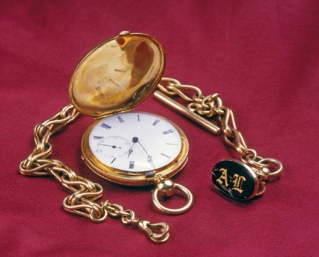 Abraham lincoln 2025 pocket watch