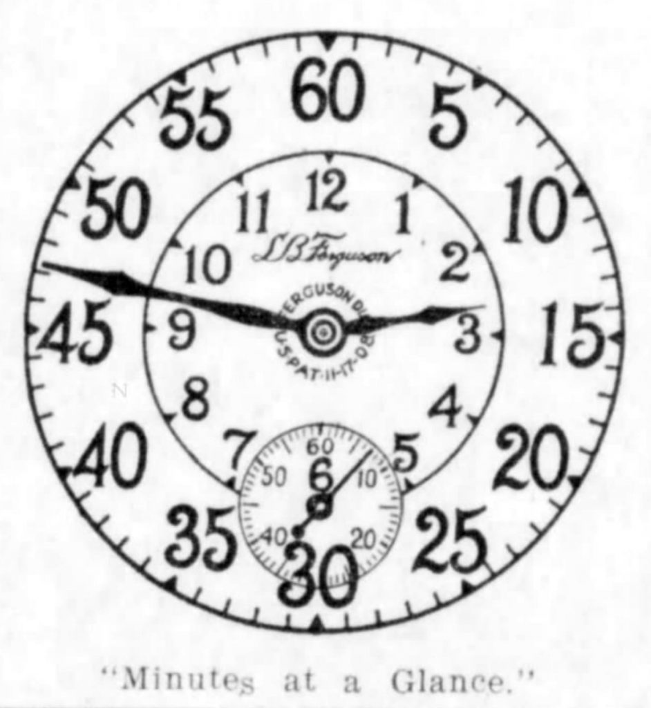 Illustration of the Ferguson Dial, Published in The Monroe News-Star, February 4, 1911