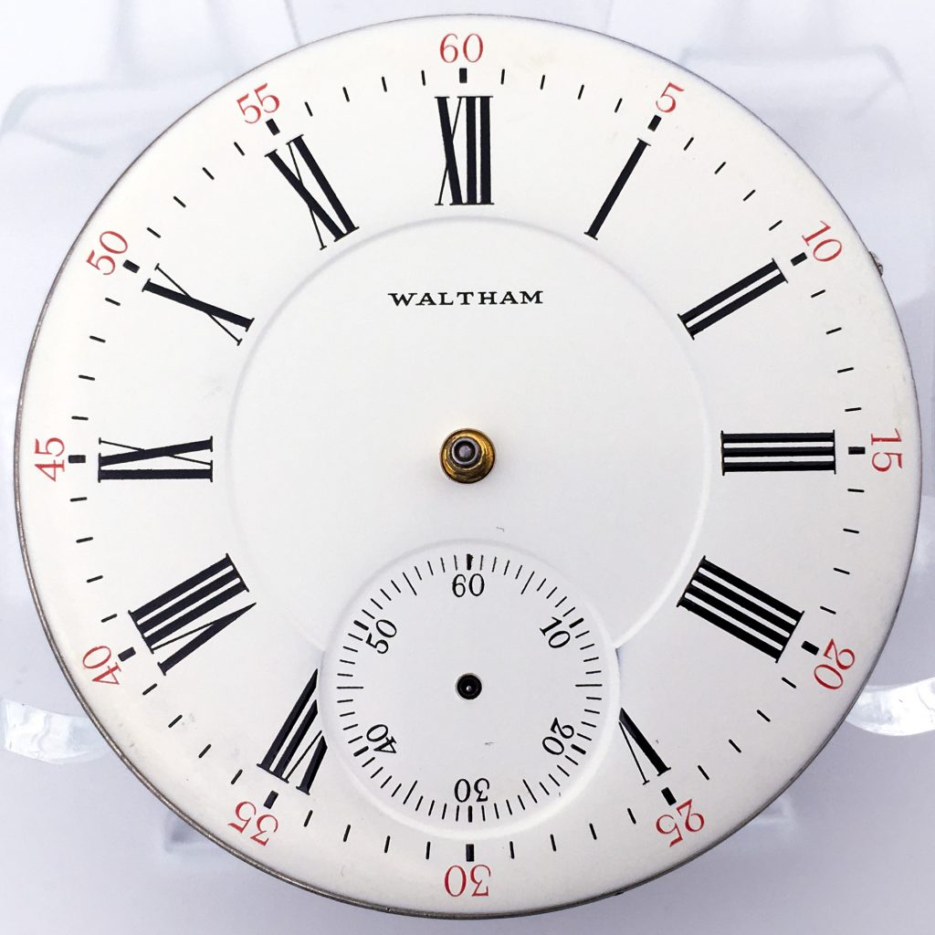 S. LaRose Metal Waltham Replacement Dial, c.1980s.