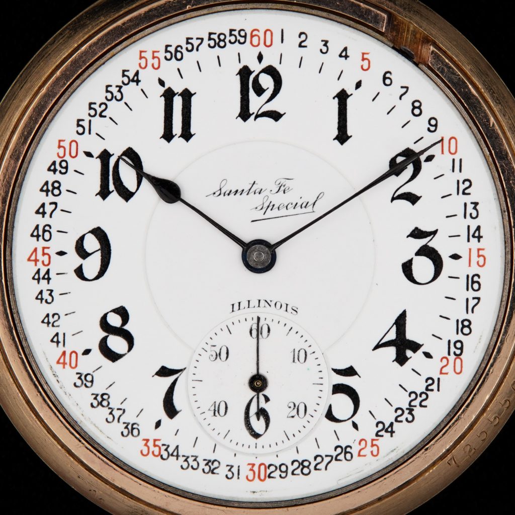 Santa Fe Special Watch Dial, c.1919.