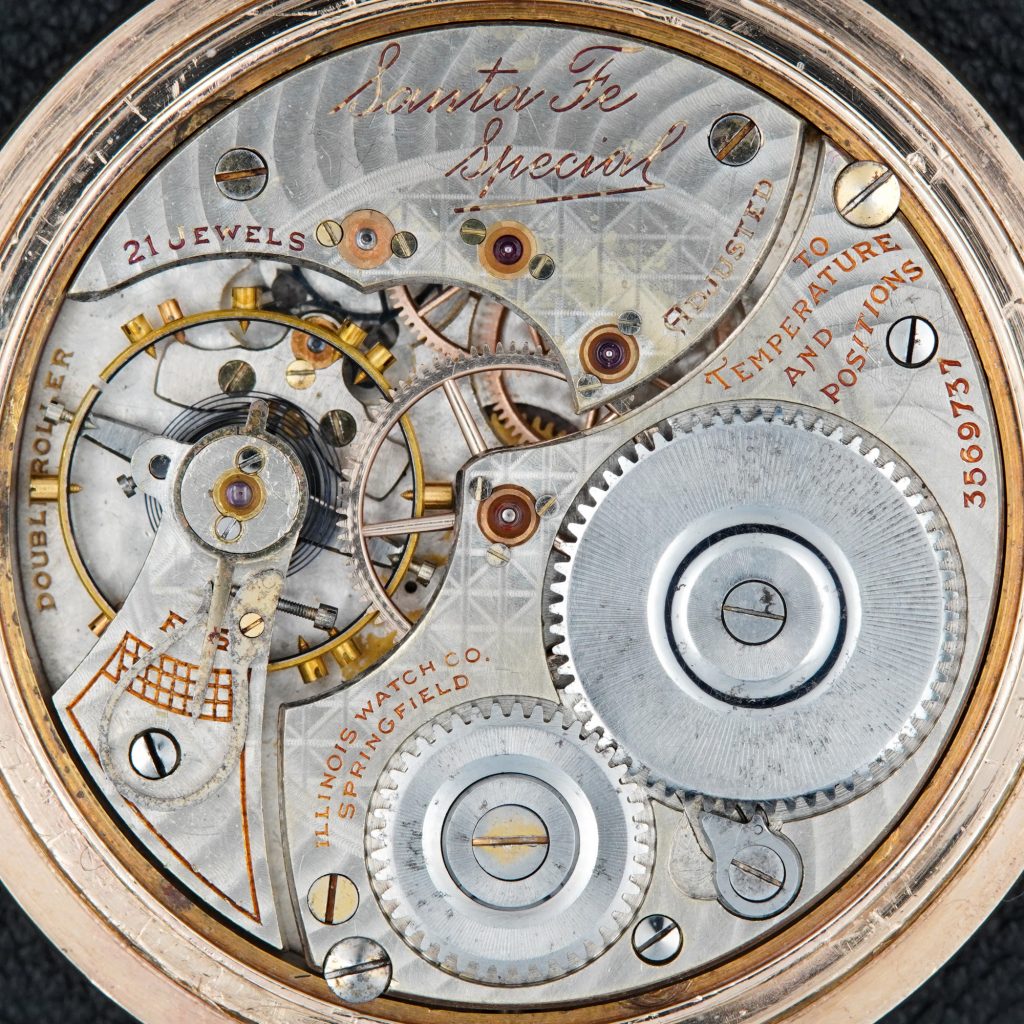 Santa Fe Special Watch Movement, Manufactured by the Illinois Watch Company, c.1919.