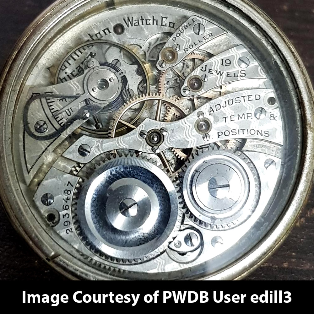 Private Label Trade Names on American Pocket Watches: “Burlington Watch  Co.” Part 49: The Grade 274 Burlington Special Movement - Pocket Watch  Database Blog