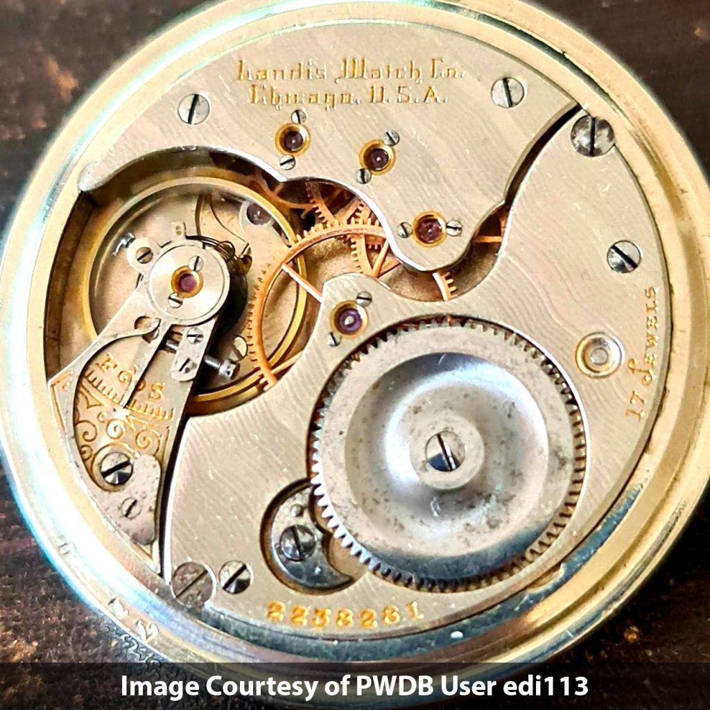 Landis Watch Co. Movement (Grade 174) [Image Courtesy of PWDB User edi113]