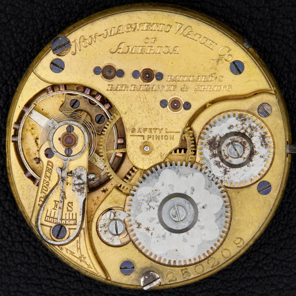 Example of the Aeby Model (Model 2 in Material Catalogs), Manufactured for the Non-Magnetic Watch Company