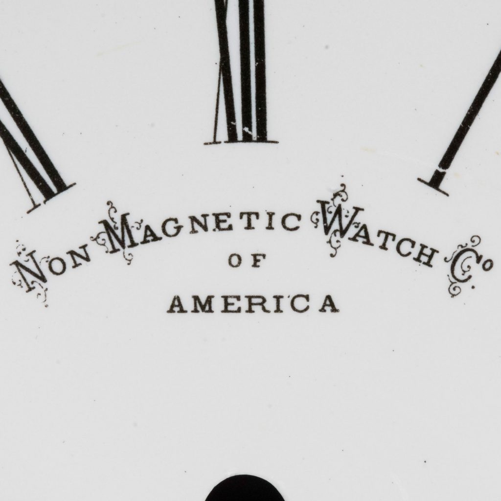Non-Magnetic Watch Co. of America Enamel Dial