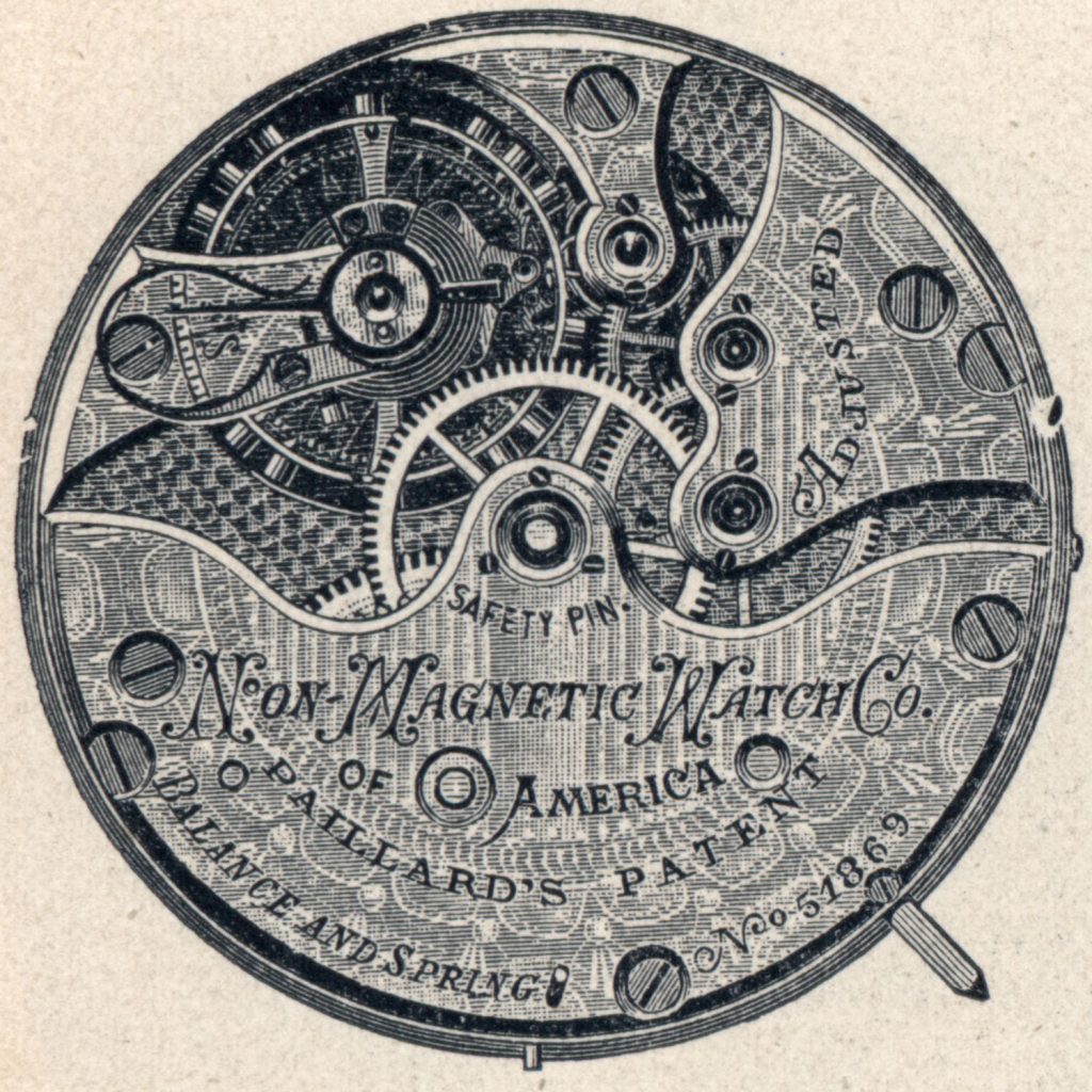 Private Label Trade Names on American Pocket Watches: The Non-Magnetic Watch Company: Part 43: The Swiss Operation – The Adjusters img