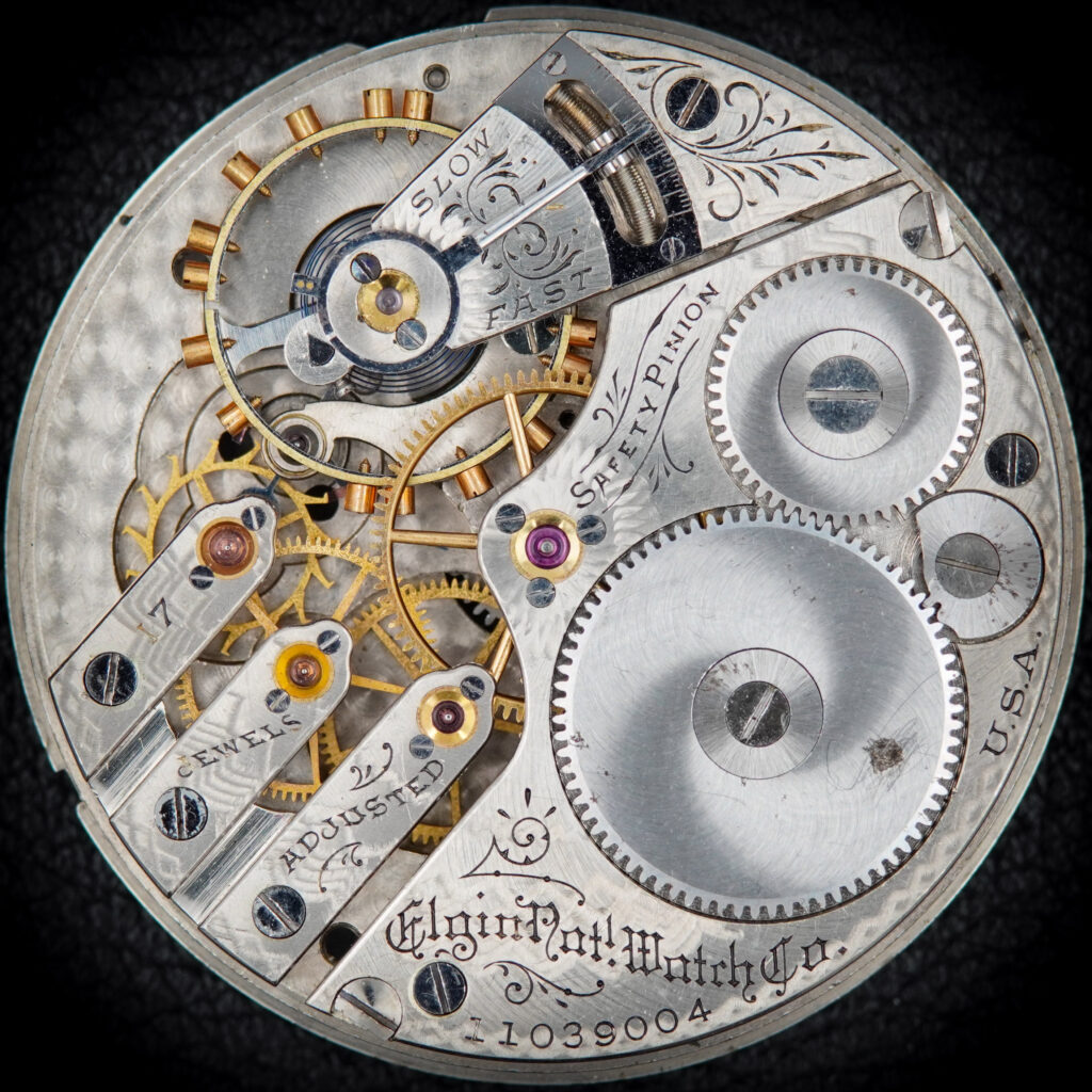 c.1905 Elgin Grade 244, Model 7, 17-Jewels - Movement