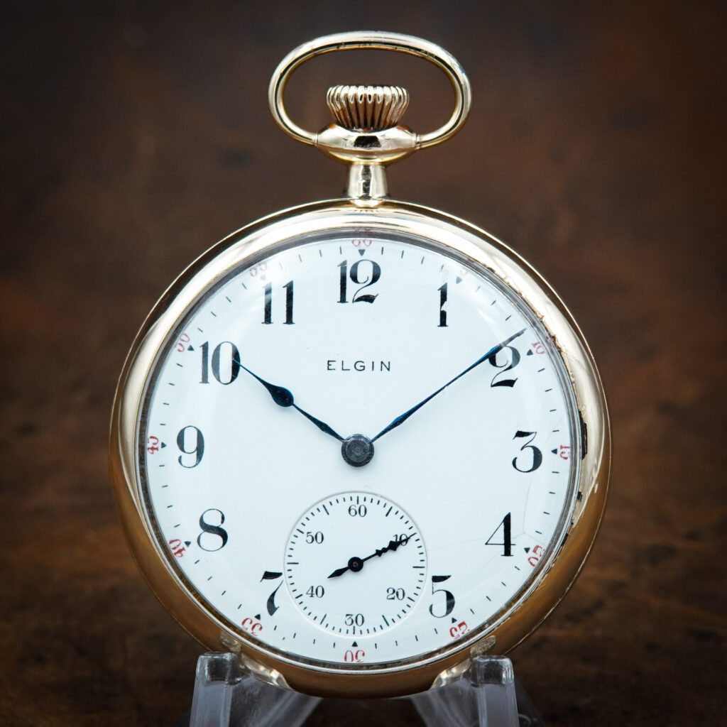 c.1905 Elgin Grade 244, Model 7, 17-Jewels - Dial