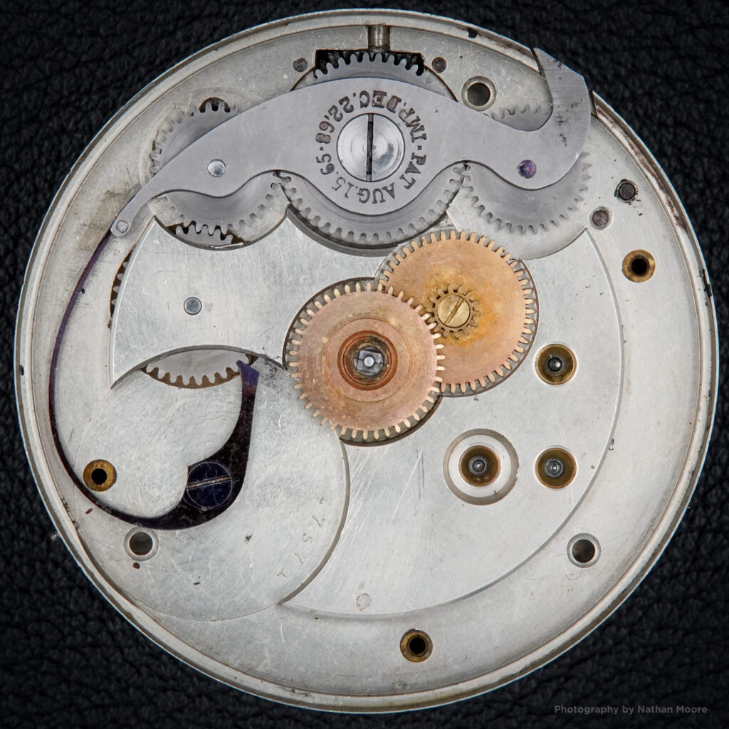 John W. Lewis Marion Watch, c.1870 - Under Dial