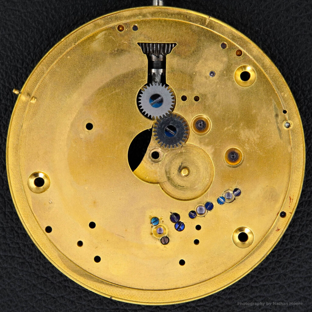 Rice and Gerry's Patented Stem-Wind Stem-Set Mechanism, New York Watch Company Springfield Movement #324, c.1869
