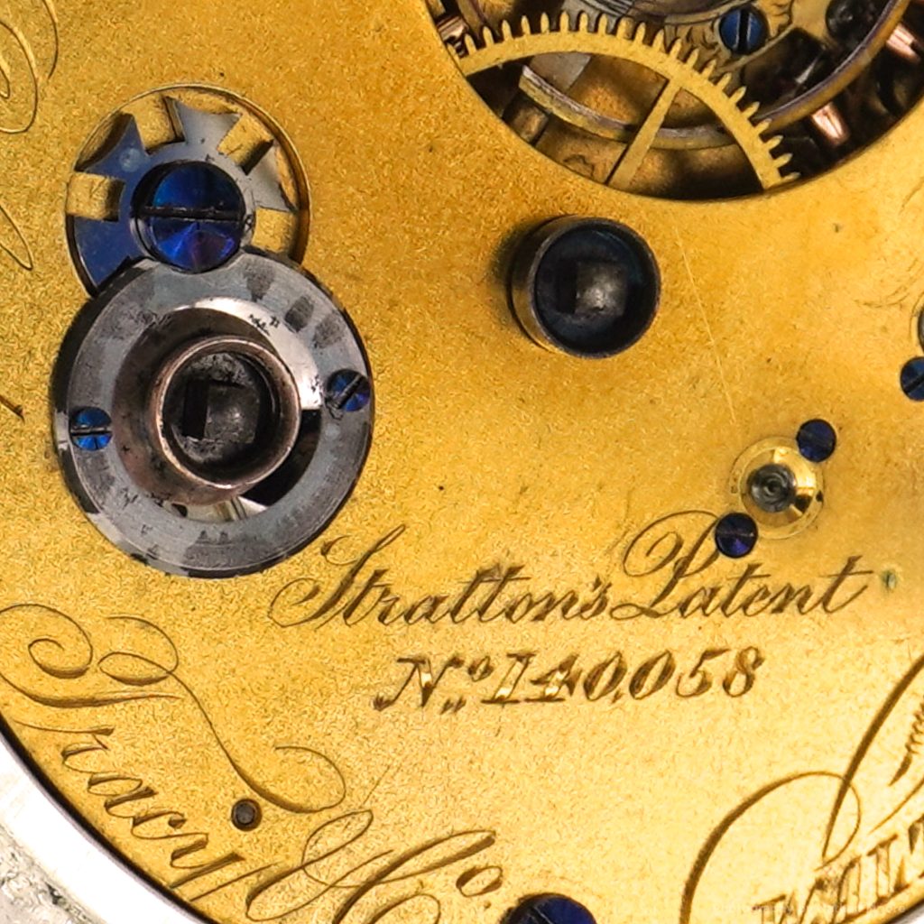 Stratton's Patent Safety Barrel, Waltham Watch #140058