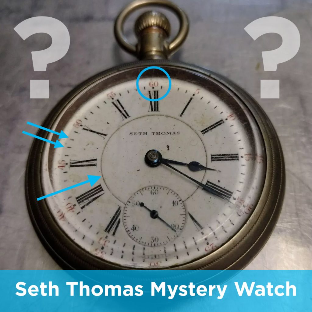 Seth Thomas with a Double-Sunk Dial