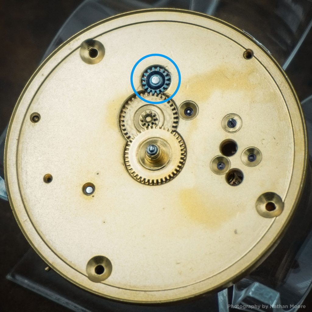 The Intermediate Setting Wheel on a Waltham Model 1870 Crescent Street