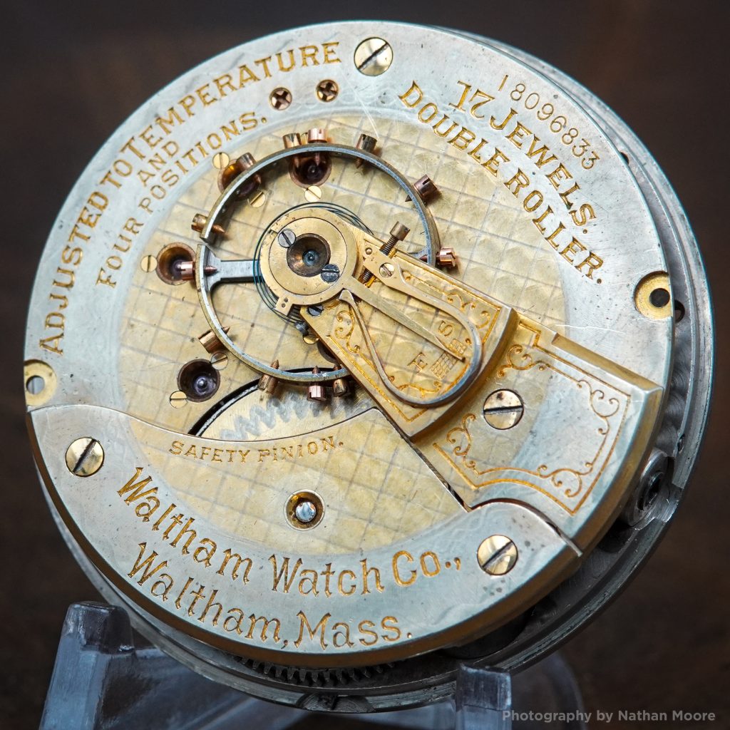 Waltham Watch Company No. 836 Two-Tone Movement