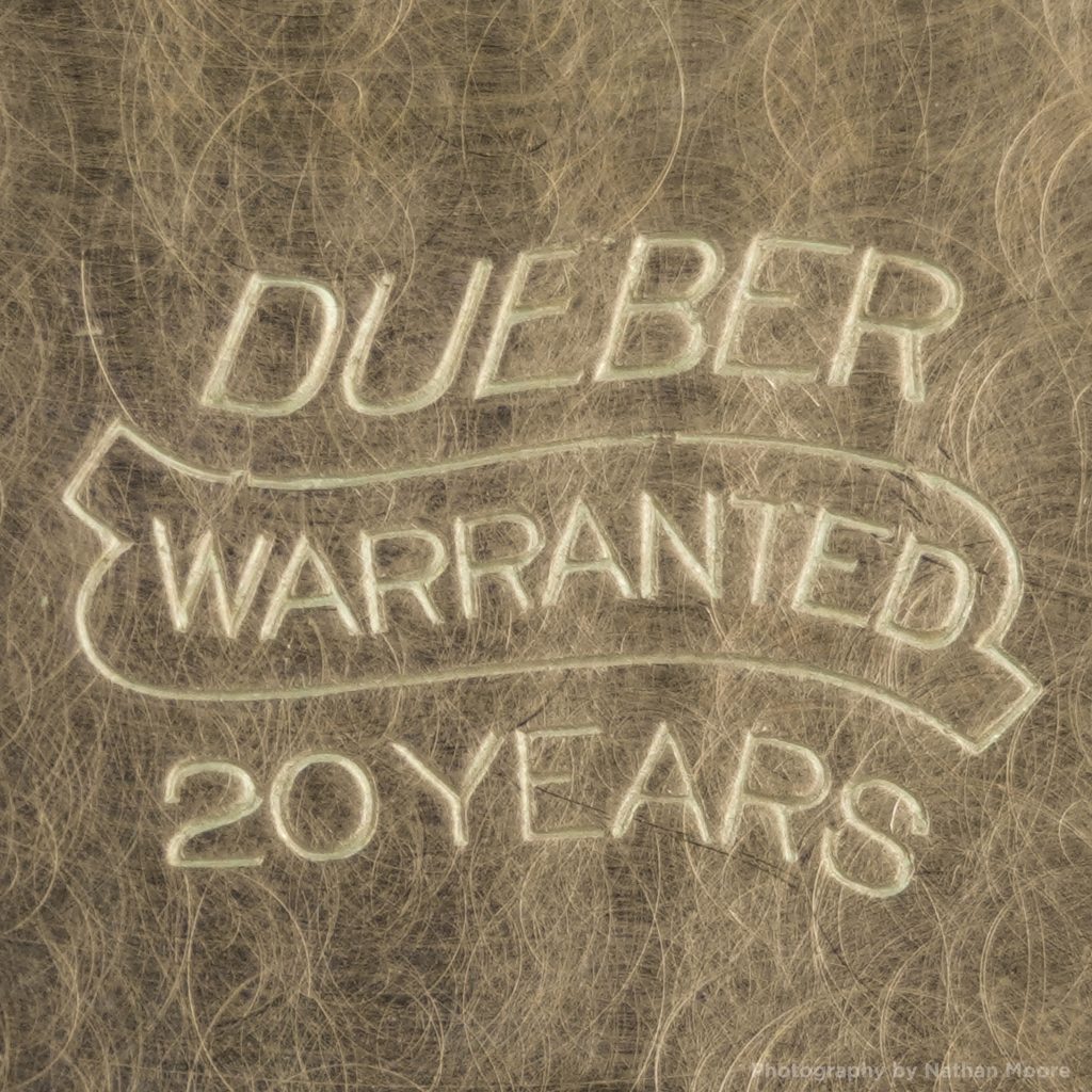 Dueber Gold-Filled Case Mark: Warranted 20 Years